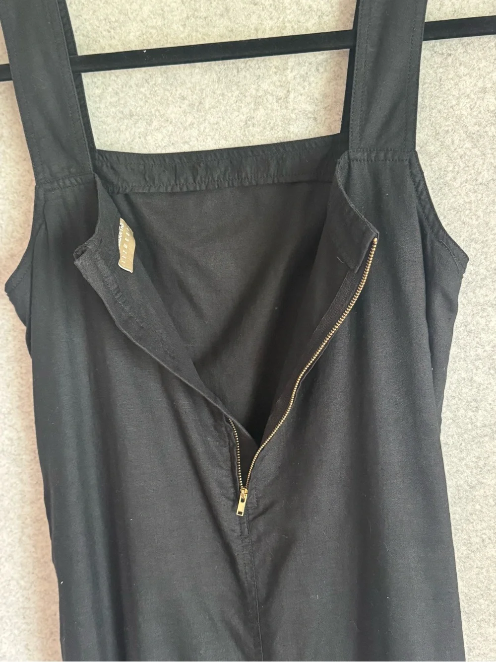 Liz Claiborne Black Square-Neck Maxi Dress - Picture 4 of 9